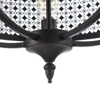Люстра Freya Conte FR4166-PL-05C-BL античный коричневый