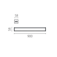 Линейный светильник Lightstar Trito 456367