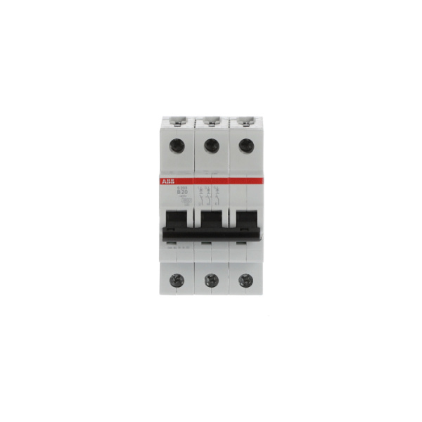 Автоматический выключатель ABB S203 3-полюсный B20 6кА