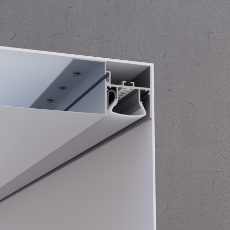 Алюминиевый профиль для натяжного потолка Apeyron 08-54