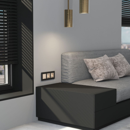 Рамка на 3 поста Werkel AluMax 4690389204074 W0033508 a066331