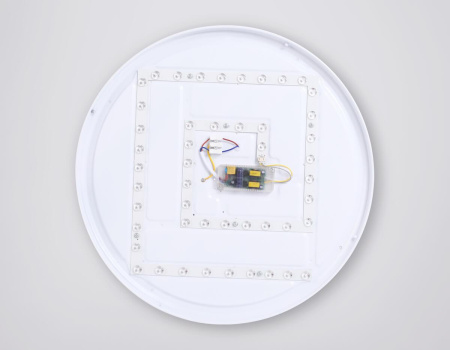 Потолочный светодиодный светильник Ambrella light черный/светлое дерево FZ1326