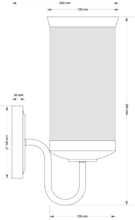 Бра Kutek Olzano OLZ-K-1(P)