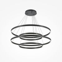 Подвесной светодиодный светильник Maytoni Rim MOD058PL-L174BK