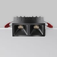 Встраиваемый светильник Maytoni Alfa LED DL043-02-10W4K-SQ-B-1