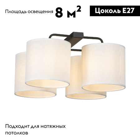 Потолочная люстра Vitaluce V28820-1/4PL