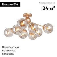 Потолочная люстра Vitaluce V3772-8/8PL