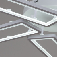 Потолочная люстра Reluce 03629-0.3-05B WH