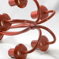 Люстра Lussole Lgo LSP-9915 красный