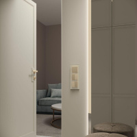 Рамка на 3 поста (молочный, стекло) W0031141 Werkel