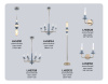 Подвесной светильник Ambrella Light High Light Ceramo Modern LH53121