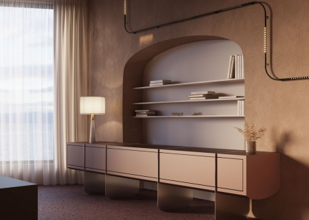 Трековый светильник Maytoni Points C101CL-L500-12W3-6K-BS