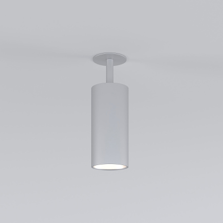 Встраиваемый светодиодный спот Elektrostandard Diffe 25066/Led серебряный a058212
