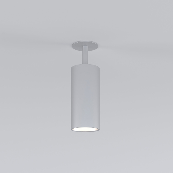 Встраиваемый светодиодный спот Elektrostandard Diffe 25066/Led серебряный a058212