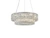 Подвесная люстра Newport 8450+18/S chrome М0070078