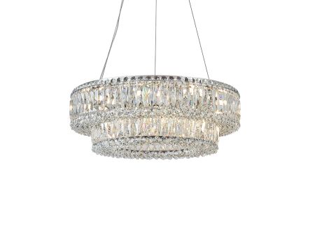 Подвесная люстра Newport 8450+18/S chrome М0070078