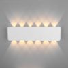 Настенный светодиодный светильник Eurosvet Angle 40139/1 LED белый