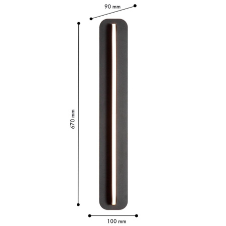 Уличный настенный светильник  Favourite Minimus 4823-1W