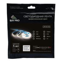 Светодиодная лента Apeyron 24В 10Вт/м COB, 528д/м IP20 900Лм/м 5м 4000К 00-375