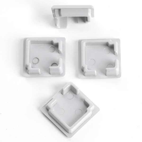 Заглушка без отверстия для профиля CAB281 (комплект 4шт) Feron LD377 48252