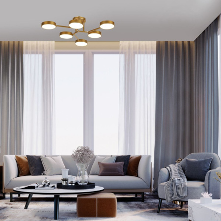 Потолочная люстра Escada Starlight 10273/6LED