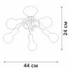 Потолочная люстра Vitaluce V3727-0/5PL