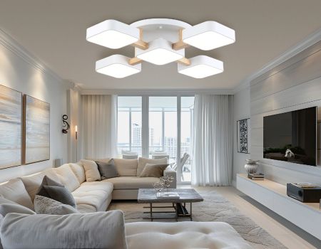 Потолочная люстра Ambrella Light Linetech Comfort FL4881