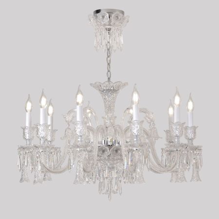Подвесная люстра Crystal Lux VERSAILLES SP10 CHROME