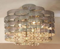 Потолочный светильник Lussole LSL-3407-05 хром