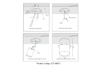 Потолочный светильник Crystal Lux CLT 048C BL