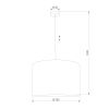Подвесной светильник TK Lighting 11213 Vellum Sabia a072560