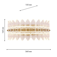Настенный светильник Favourite Mirabella 4754-1W
