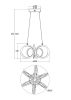 Подвесная люстра Freya Jumbo FR6047PL-L120W