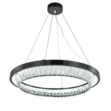 Подвесная люстра Indigo Riva 12045/1P Black V000103L