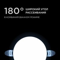 Встраиваемая светодиодная панель безрамочная Apeyron FLP 06-102