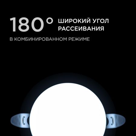 Встраиваемая светодиодная панель безрамочная Apeyron FLP 06-102
