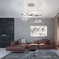 Подвесная люстра Eurosvet Posh 90175/5 хром a045416