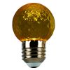 Лампа светодиодная Feron LB-385 шар желтый прозрачный E27 1W 230V 52161
