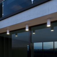 Уличный светодиодный светильник Elektrostandard Light 35129/H белый