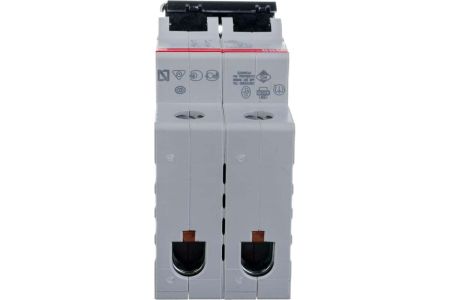 Автоматический выключатель ABB SH202L 2-полюсный  C6 4,5кА