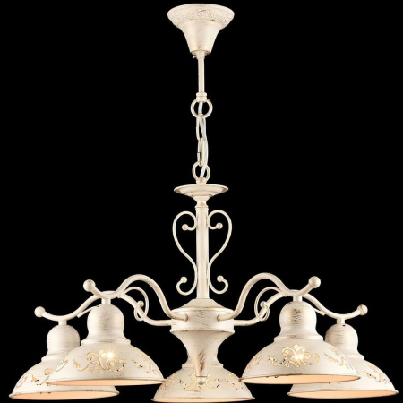 Люстра Freya Benoit FR2566-PL-05-WG кремовое золото