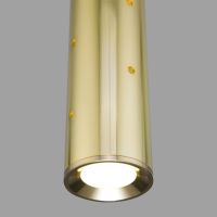 Подвесной светодиодный светильник Elektrostandard Bong 50214/1 Led золото