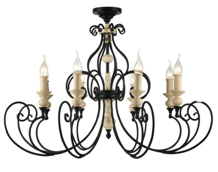 Люстра Maytoni Karina H631-PL-08-B черный