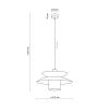 Подвесной светильник TK Lighting 11768 Verado Burgund a073164