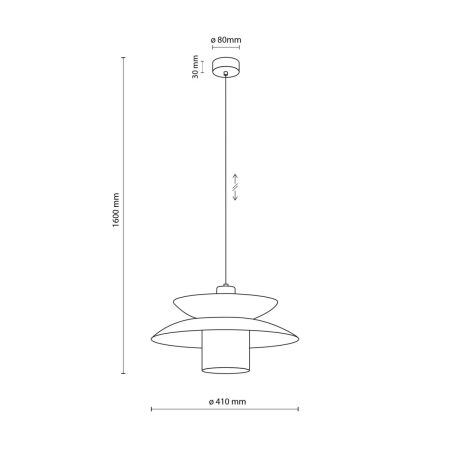 Подвесной светильник TK Lighting 11768 Verado Burgund a073164