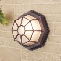 Уличный настенный светильник Telarana S капучино GL 1023D Elektrostandard