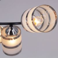 Люстра на штанге Reluce 45360-0.3-06 BK+CR