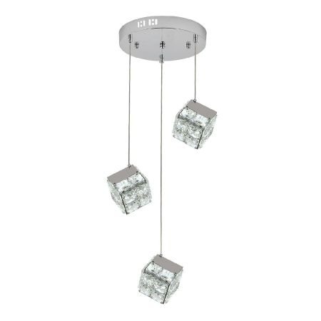 Подвесной светильник Indigo Radioso 12048/3P Chrome V000136L