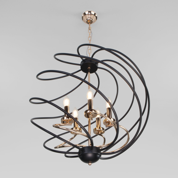 Филаментная светодиодная лампа Elektrostandard свеча витая прозрачная E14 7W 3300K 4690389051180