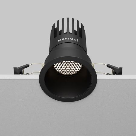 Встраиваемый светильник Maytoni Dip DL118-15W-4K-B